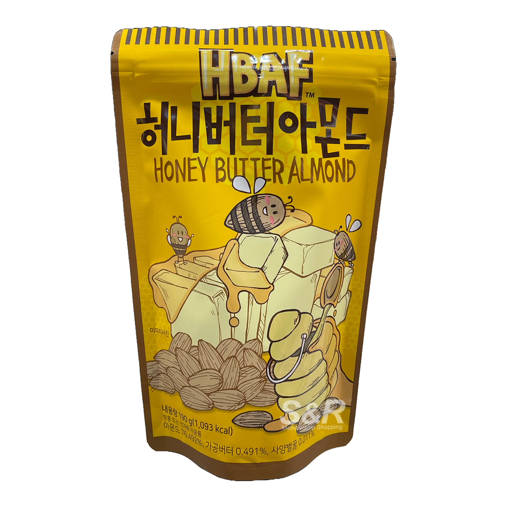 HBAF Honey Butter Almond 190g